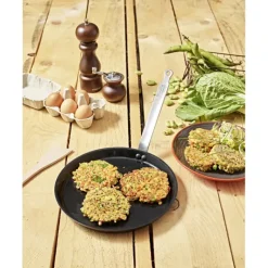 Poêles*DE BUYER Poêle à Crêpes Anti Adhésive Ø 26 cm Choc Intense