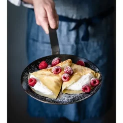 Poêles*DE BUYER Poêle à Crêpes Tôle Bleue Ø 24 cm Outdoor