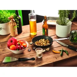 Poêles*DE BUYER Poêle à Frire Tôle Bleue Ø 24 cm Blue Carbon