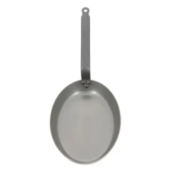 Poêles*DE BUYER Poêle à Poisson Carbone Plus 40 cm, Ovale, , Tôle Acier