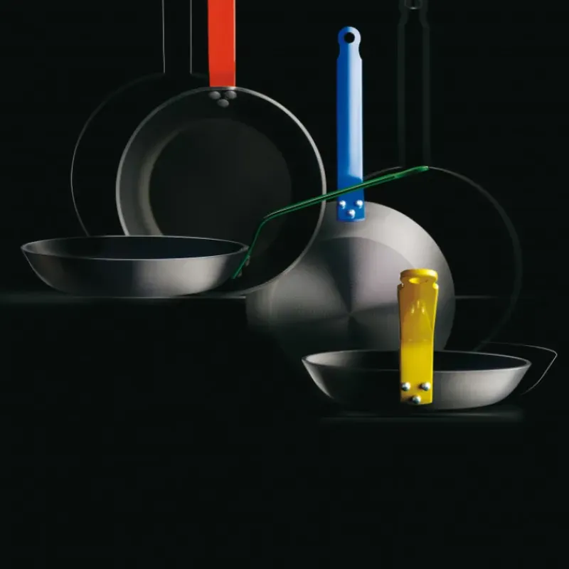 Poêles*DE BUYER Poêle Antiadhésive ø32 cm HACCP Jaune Choc Resto Induction