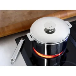 Poêles*CRISTEL Poêle Casteline Ø 32 cm Manche Amovible Anti-Adhésive Inox