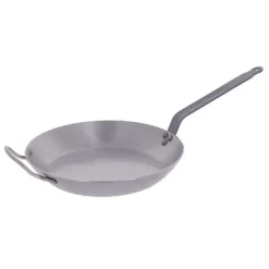 Poêles*DE BUYER Poêle Lyonnaise Carbone Plus Ø 32 cm , Tôle, Queue Feuillard