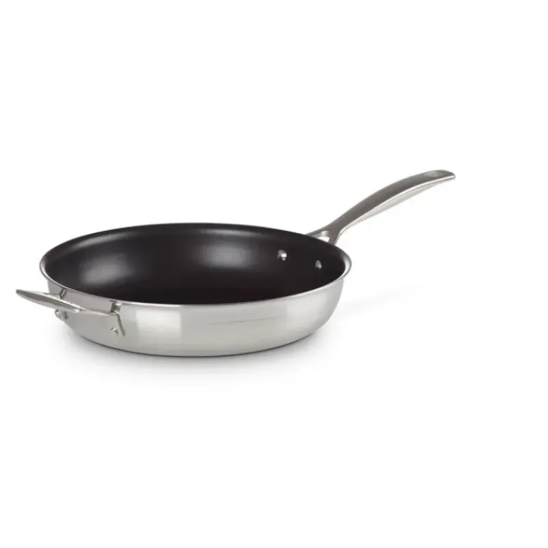 Poêles*LE CREUSET Poêle Profonde Antiadhérente Inox 28 cm