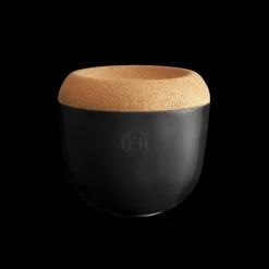 Conservation*EMILE HENRY Pot à Ail en Céramique 0,94 l Truffe