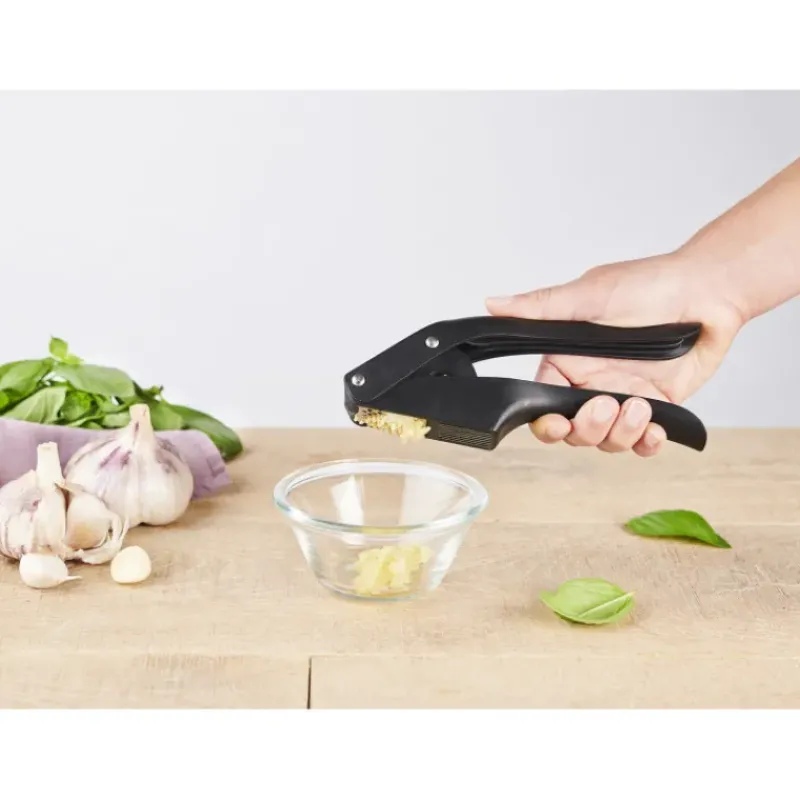 Presse Purée Et Moulin Légumes*MASTRAD Presse et Tranche Ail Noir