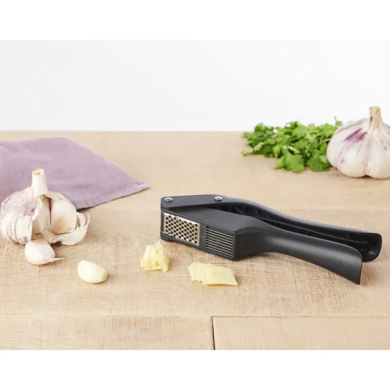 Presse Purée Et Moulin Légumes*MASTRAD Presse et Tranche Ail Noir