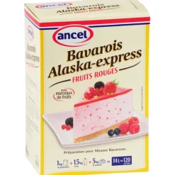 Préparation Pâtisserie*ANCEL Préparation bavarois Fruits des bois 1 kg Alaska-Express