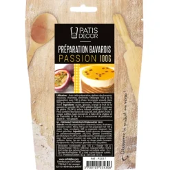 Préparation Pâtisserie*PATISDECOR Préparation Bavarois Gel Passion 100 g Patisdécor