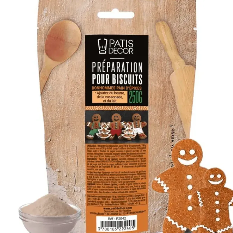 Préparation Pâtisserie*PATISDECOR Préparation Biscuit Pain d'Epices 250 g Patisdécor