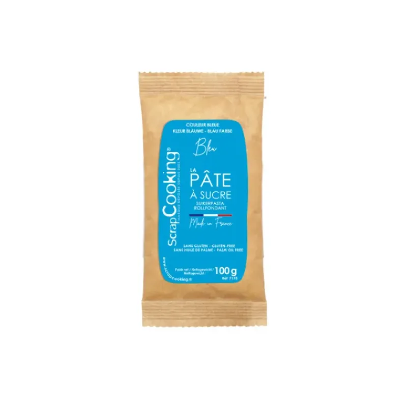 Trancheuse Electrique|Pâte À Sucre*SCRAPCOOKING Pâte à Sucre Bleu Foncé 100 g