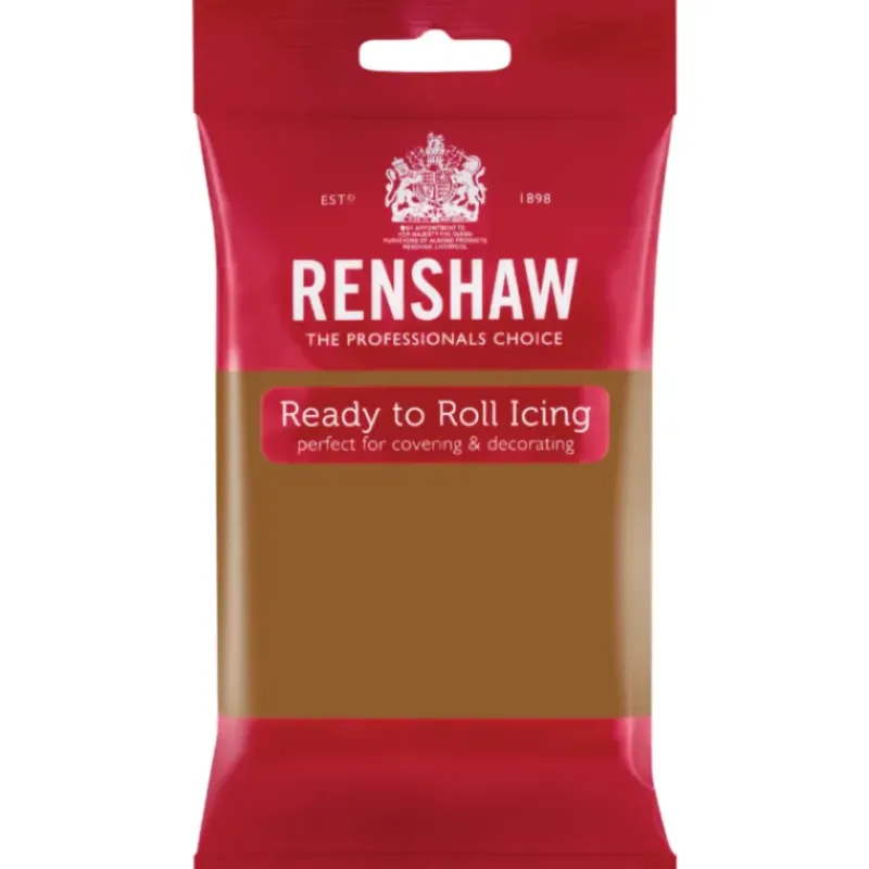 Pâte À Sucre*RENSHAW Pâte à Sucre Pro Marron 250g