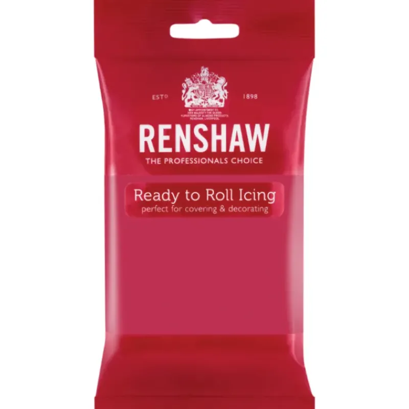 Pâte À Sucre*RENSHAW Pâte à Sucre Pro Rose Fuchsia 250g