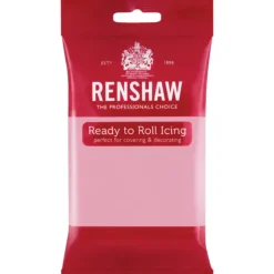 Pâte À Sucre*RENSHAW Pâte à Sucre Pro Rose 250g