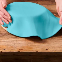 Pâte À Sucre*FUNCAKES Pâte à Sucre Prête à Dérouler Bleu Clair 430 g