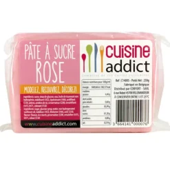 Pâte À Sucre*CUISINEADDICT Pâte à Sucre Rose 250g