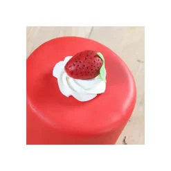 Pâte À Sucre*FUNCAKES Pâte à Sucre Rouge goût Fraise 250g