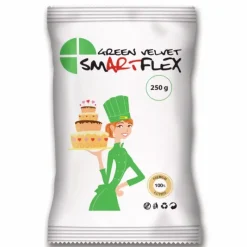 Produits Sans Gluten|Pâte À Sucre*SMARTFLEX Pâte à Sucre Vert Green Velvet 250g