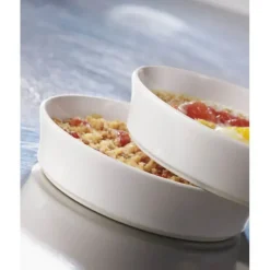 Vaisselle*REVOL Ramequin à Crème Brûlée Blanc Ø14 cm Alexandrie