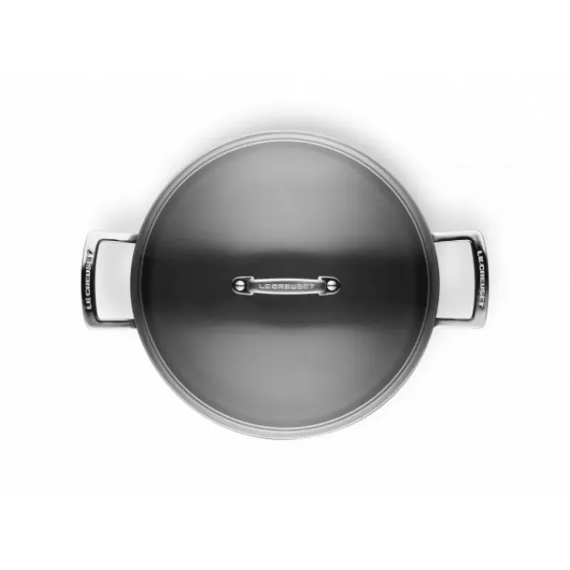 Casseroles*LE CREUSET Rondeau avec Couvercle 28 cm Anti-Adhérent Les Forgées