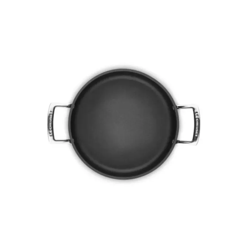 Casseroles*LE CREUSET Rondeau avec Couvercle 24 cm Anti-Adhérent Les Forgées