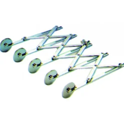 Ustensiles Pâtisserie*MALLARD FERRIERE Rouleau Multicoupe 5 roulettes en métal