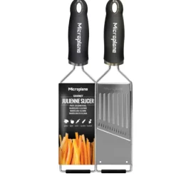 Mandoline De Cuisine|Râpe À Légumes*MICROPLANE Râpe à Julienne Gourmet Noir
