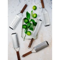 Mandoline De Cuisine|Râpes À Fromage*MICROPLANE Râpe à Truffes 2en1 Master Manche en Bois