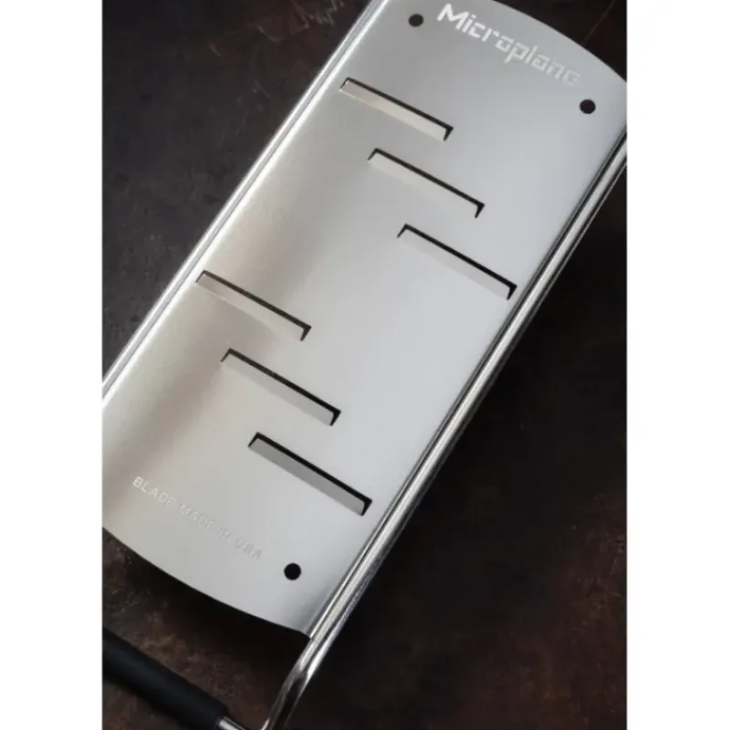 Râpes À Fromage|Râpe À Légumes*MICROPLANE Râpe Coupe Large Gourmet Noir