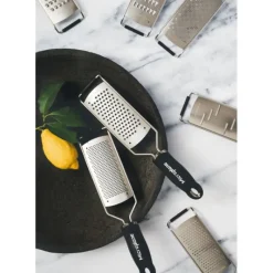 Râpes À Fromage|Râpe À Légumes*MICROPLANE Râpe Coupe Large Gourmet Noir