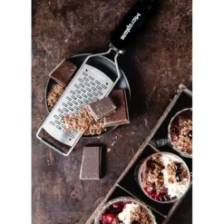 Râpes À Fromage|Râpe À Légumes*MICROPLANE Râpe Double Tranchant Gourmet Noir