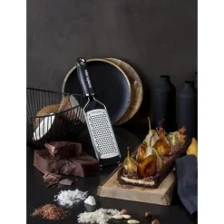 Râpes À Fromage|Râpe À Légumes*MICROPLANE Râpe Gros Grains Gourmet Noir