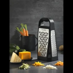 Mandoline De Cuisine|Zesteur*MICROPLANE Râpe Multi-Faces Elite Specialty Noir