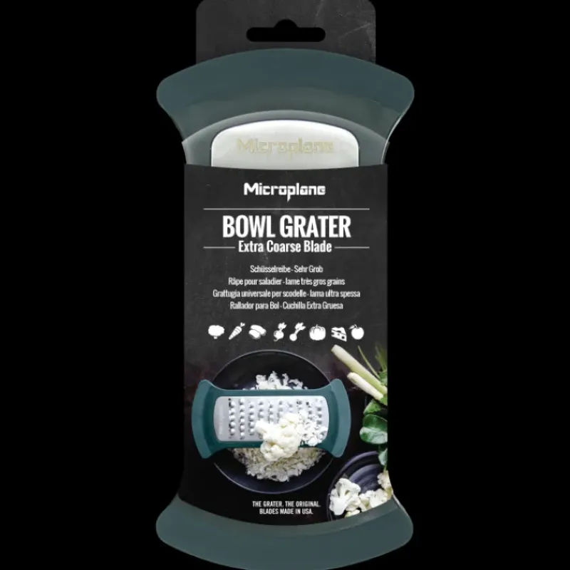 Râpes À Fromage|Râpe À Légumes*MICROPLANE Râpe Très Gros Grains pour Saladier Specialty Vert