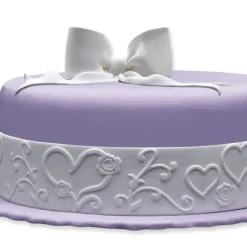 Décoration Comestible*PATISDECOR Ruban Pate à Sucre Cœurs 1,25 m x H 5 cm Patisdécor