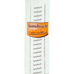 Emballage Alimentaire*CUISINEADDICT Sac Sandwich Papier Cristal 34 cm (x1000)