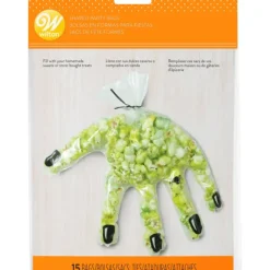 Emballage Alimentaire*WILTON Sachet Bonbon Halloween Main (x15)