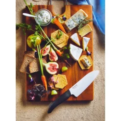 Couteau Céramique|Couteau Santoku*KYOCERA Santoku Céramique Noir 14 cm Gen Earth