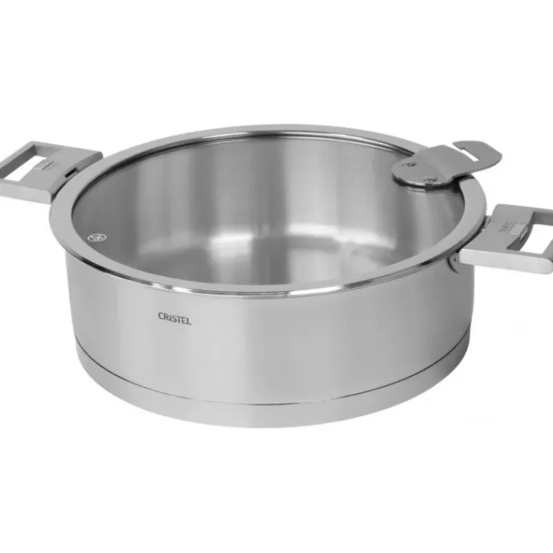 Sauteuses*CRISTEL Sauteuse Ø 28 cm Strate Amovible Inox