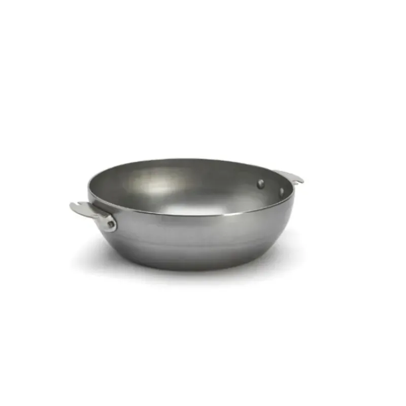 Sauteuses*DE BUYER Sauteuse Bombée Acier Ø 24 cm Mineral B Loqy