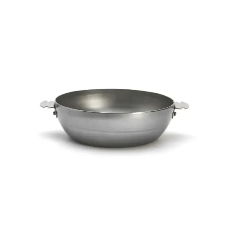 Sauteuses*DE BUYER Sauteuse Bombée Acier Ø 24 cm Mineral B Loqy