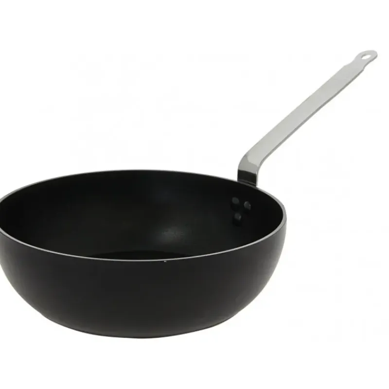 Sauteuses*DE BUYER Sauteuse Bombée Anti Adhésive Ø 28 cm Choc Intense