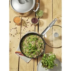 Sauteuses*DE BUYER Sauteuse Bombée Anti Adhésive Ø 28 cm Choc Intense