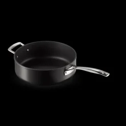 Sauteuses*LE CREUSET Sauteuse Bord Droit 26 cm Antiadhérente Les Forgées