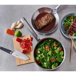 Sauteuses*DE BUYER Sauteuse Droite Inox Ø 24 cm Alchimy