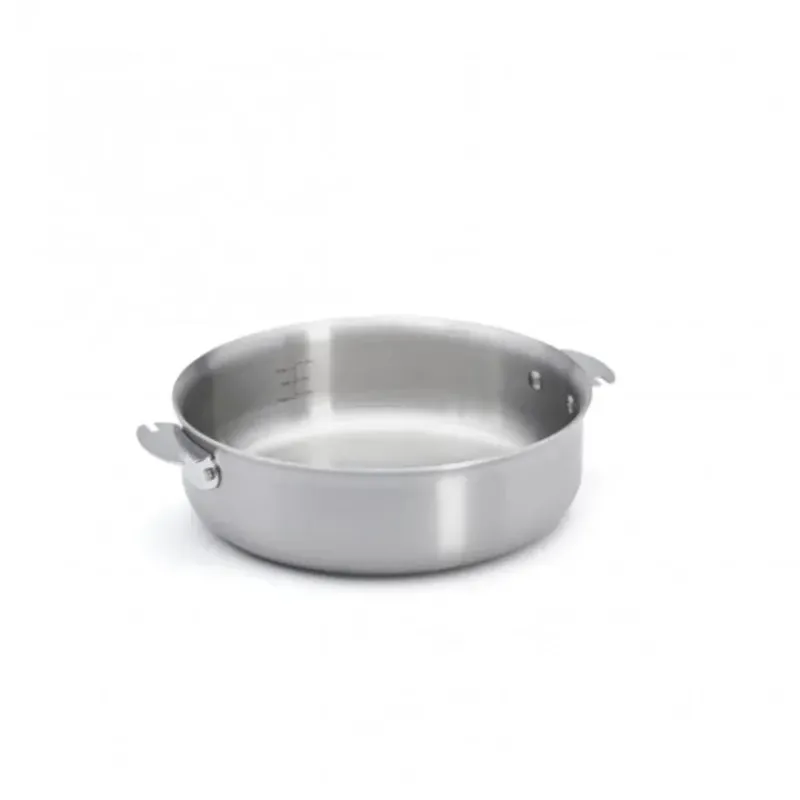 Sauteuses*DE BUYER Sauteuse Droite Inox Amovible Ø 24 cm Alchimy Loqy