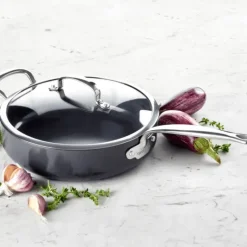 Sauteuses*GREENPAN Sauteuse en Céramique Ø 24 cm + couvercle, collection BARCELONA PRO