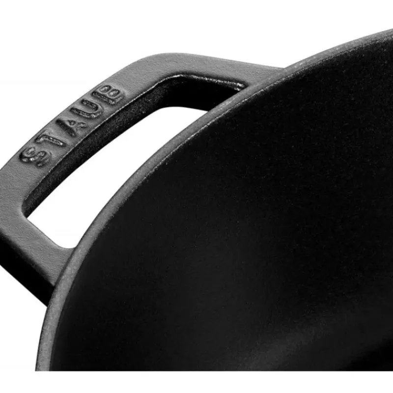 Sauteuses*STAUB Sauteuse en Fonte Chistera 28 cm Noir