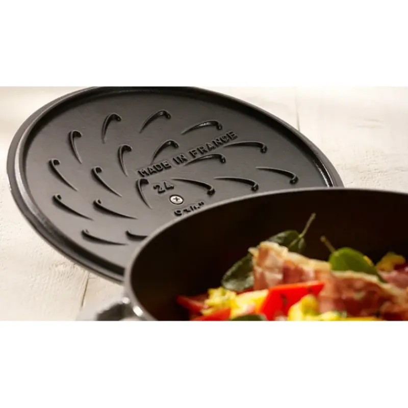 Sauteuses*STAUB Sauteuse en Fonte Chistera 28 cm Noir