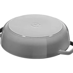 Sauteuses*STAUB Sauteuse en Fonte Chistera 28 cm Gris Graphite